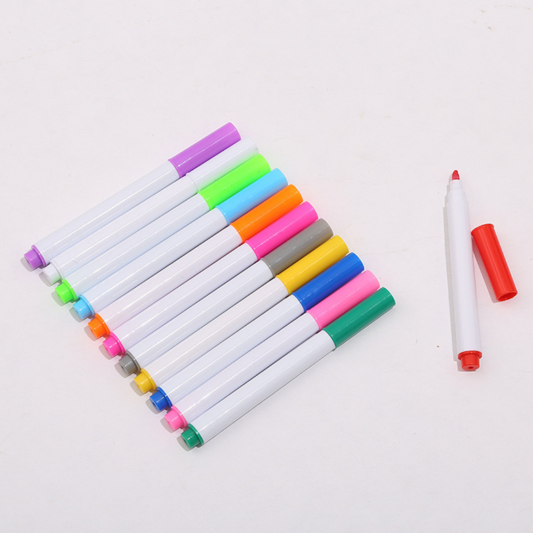 Reusable Coloring Book for Kids