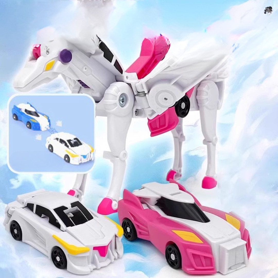 unicorn transforming cars