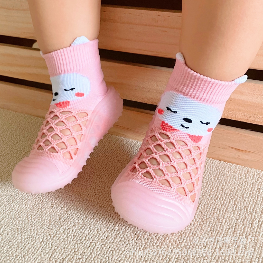 Animal Design Barefoot Socks for Babies