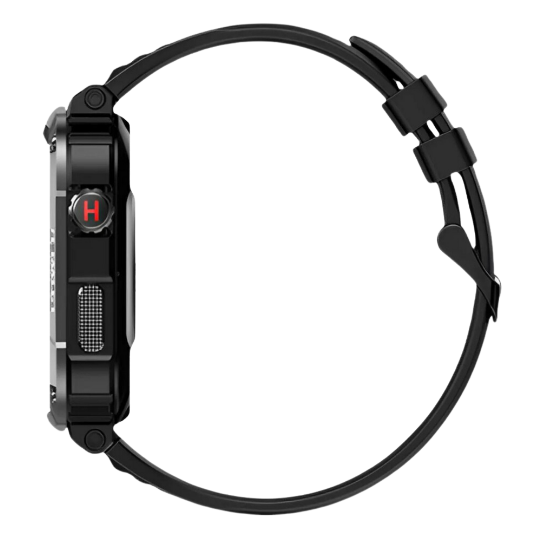 Airwatch Pro Ultra Smartwatch – Rugged Waterproof Fitness Watch with Heart Rate & Step Tracker