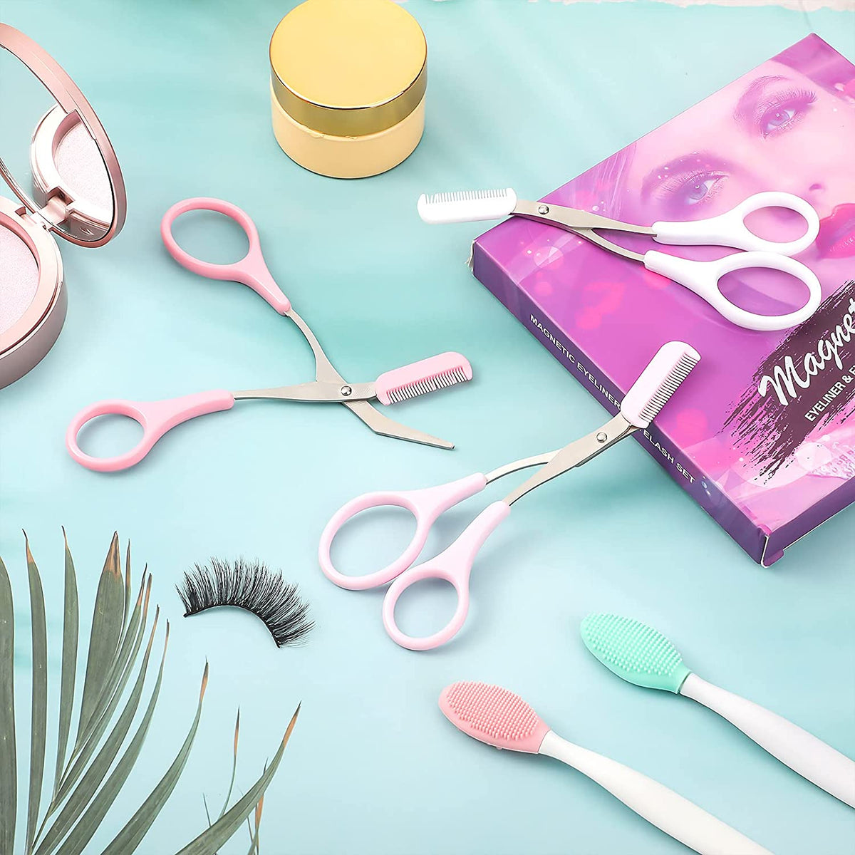 đ„Eyebrow Trimmer Scissorđ„