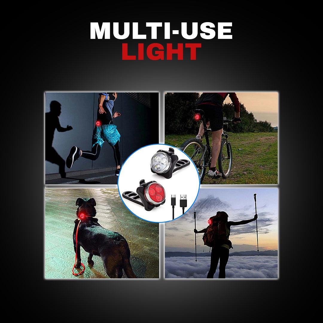 Best Lights for a Bicycle - Bike Light Set, Super Bright USB Rechargeable Bicycle Lights,Waterproof Mountain