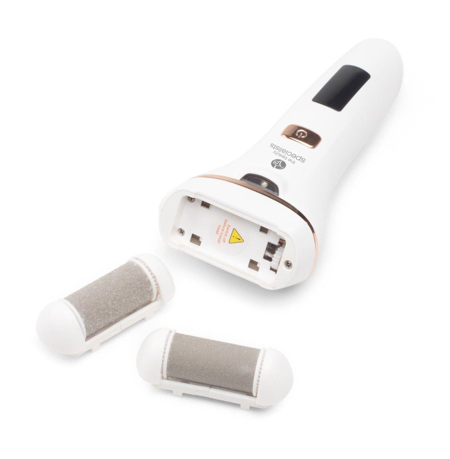 Hard Skin Remover for Feet - Smooth 60 Second Pedi Foot File Electric Rechargeable Hard Skin Remover