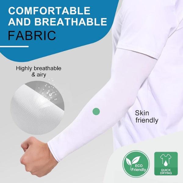 UV Protection Arm Sleeves - Breathable Sun Arm Sleeves, for Summer Sport Running Cycling Climbing Driving Golf
