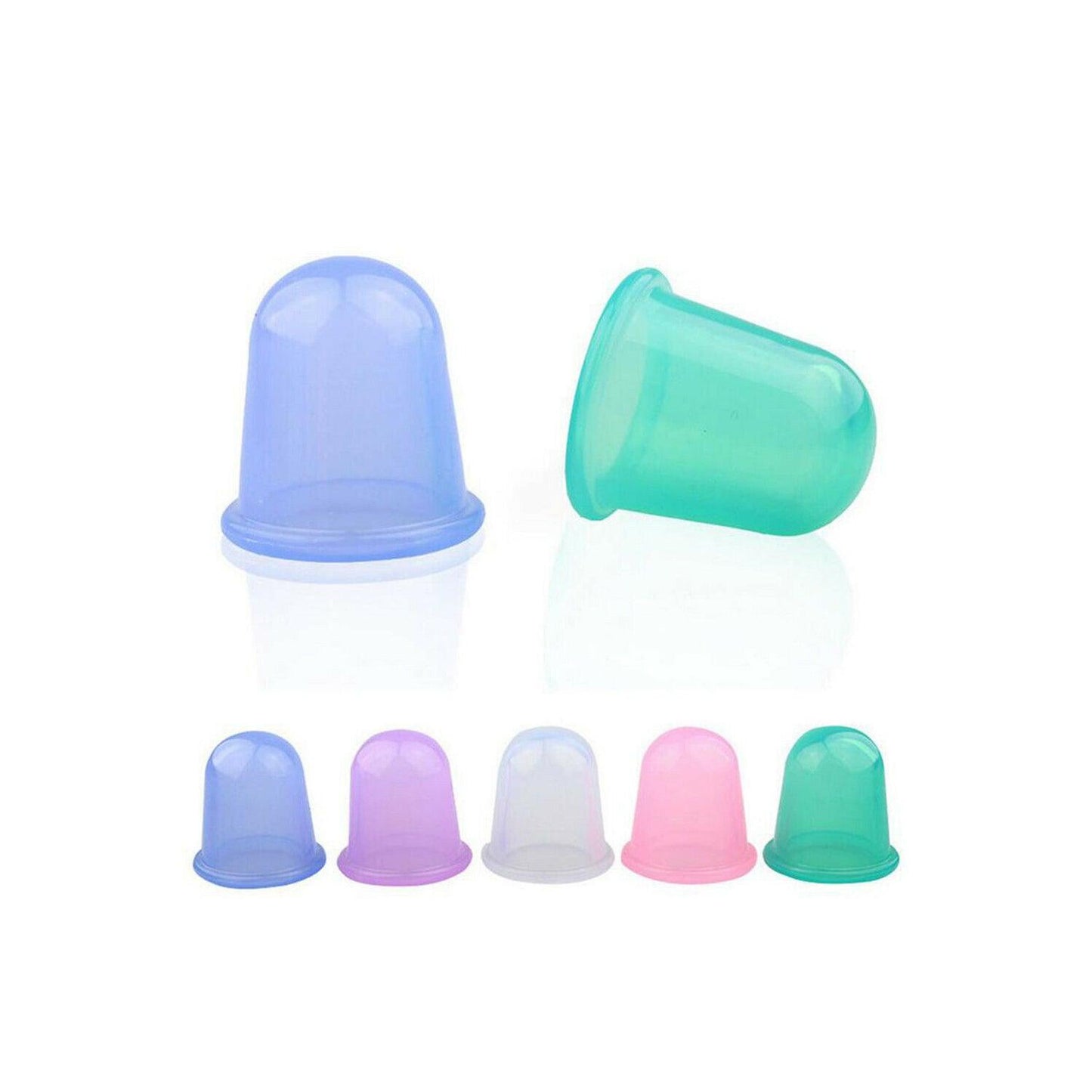 Silicone Cups for Massage - 1PC Vacuum Cupping Therapy Anti Cellulite Massage Cups