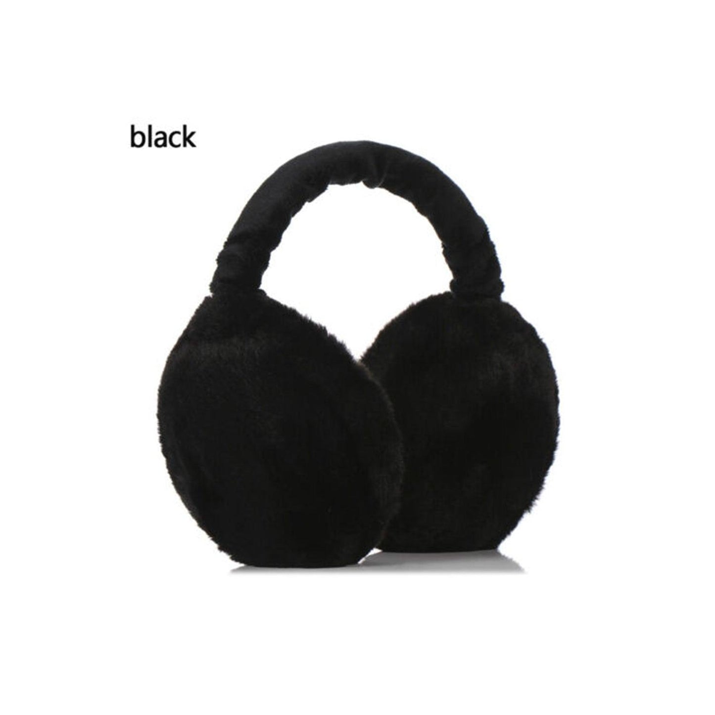 Ear Muffs for Ladies - Cute 1 Set Bear Ear Fleece Winter Warm Hooded Earflap Girl