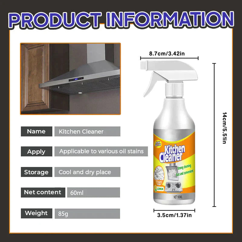 🔥Hot Sale 50% off🔥Powerful Kitchen Foam Cleaner