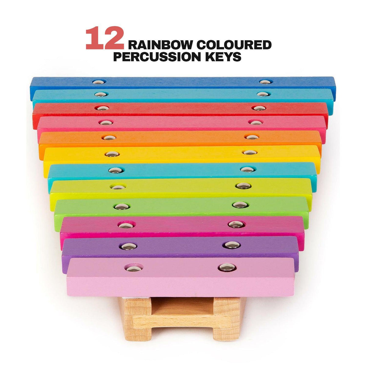 Wooden Xylophone Toy - Wooden Musical Kids Classic Xylophone Music Toy Children Creative Play