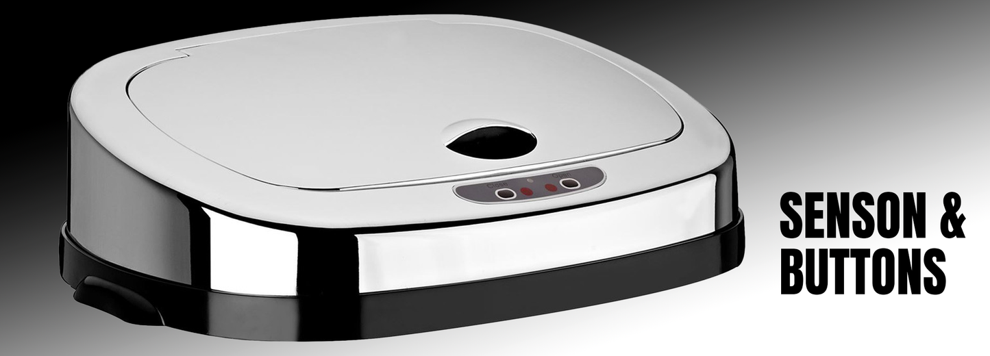 Kitchen Sensor Bin – Touchless Automatic Waste Bin with Motion Sensor & Soft Close LID