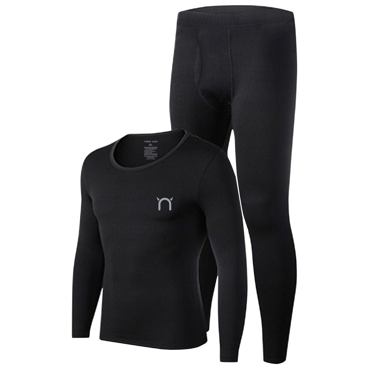 Mens Thermal Leggings - Long Johns Base Layer Trouser Warm Underwear Pant Top Bottom