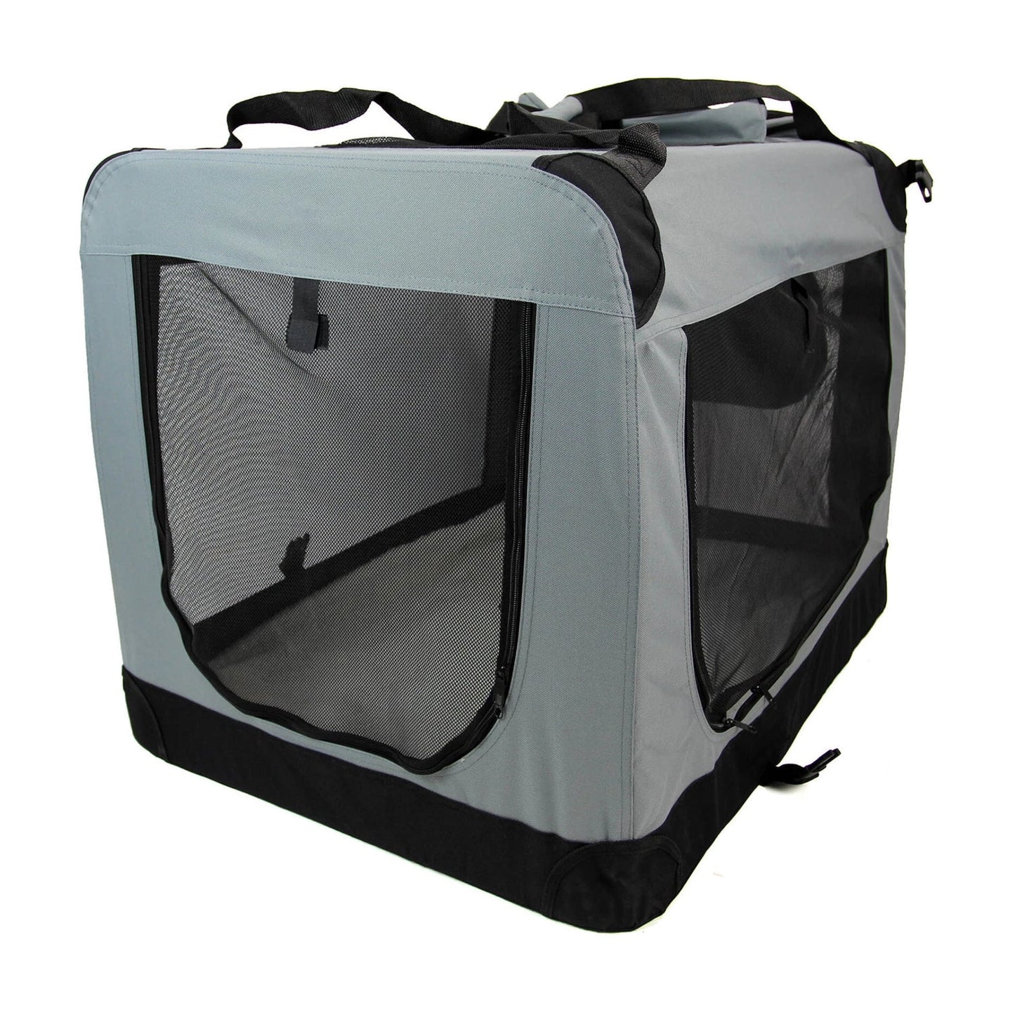 Pet Travel Crate - Pets Fabric Dog Crate Puppy Carrier Cat Travel Cage Carry Pet Bag