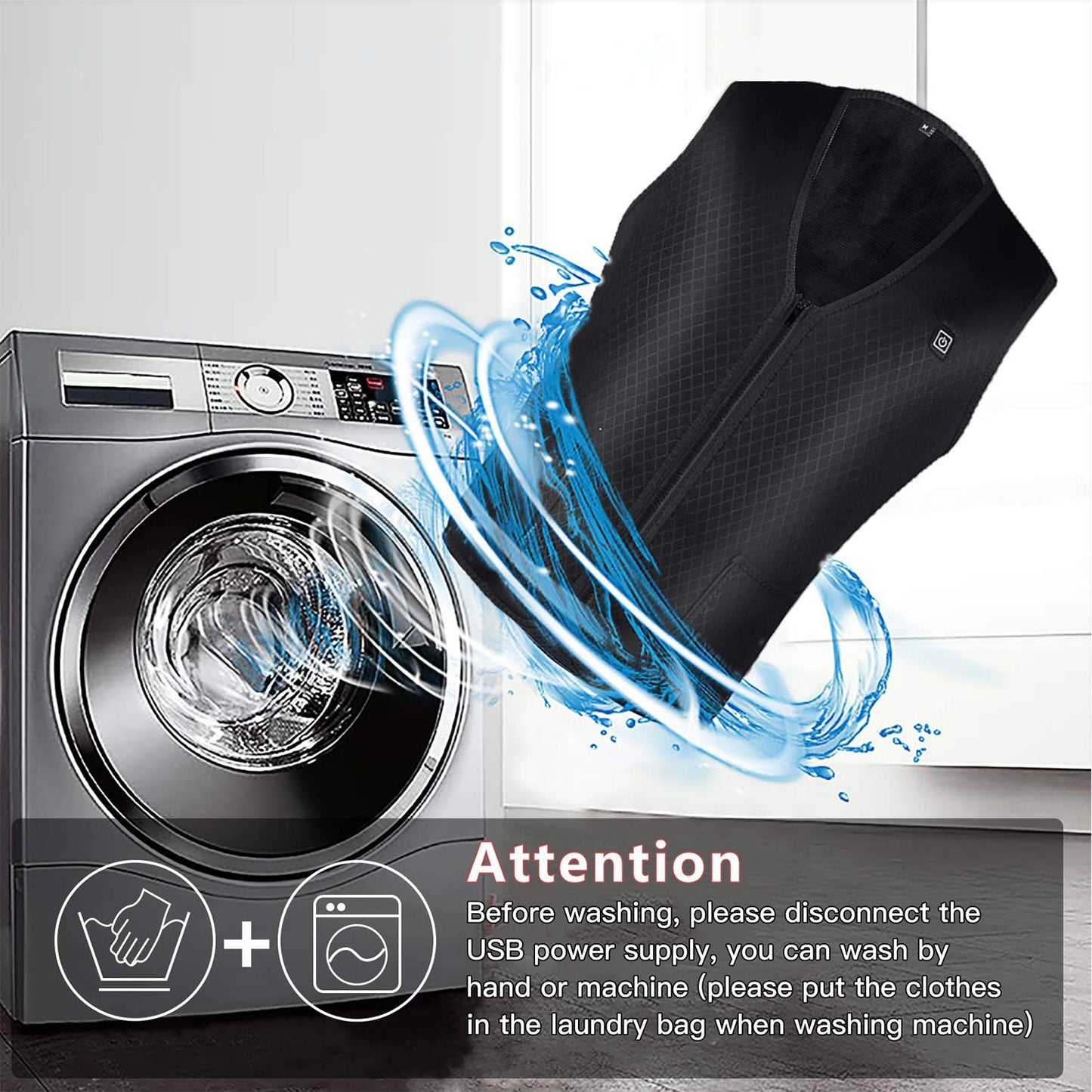Heat Warming Jacket – USB Rechargeable Heated Jacket for Winter Outdoor