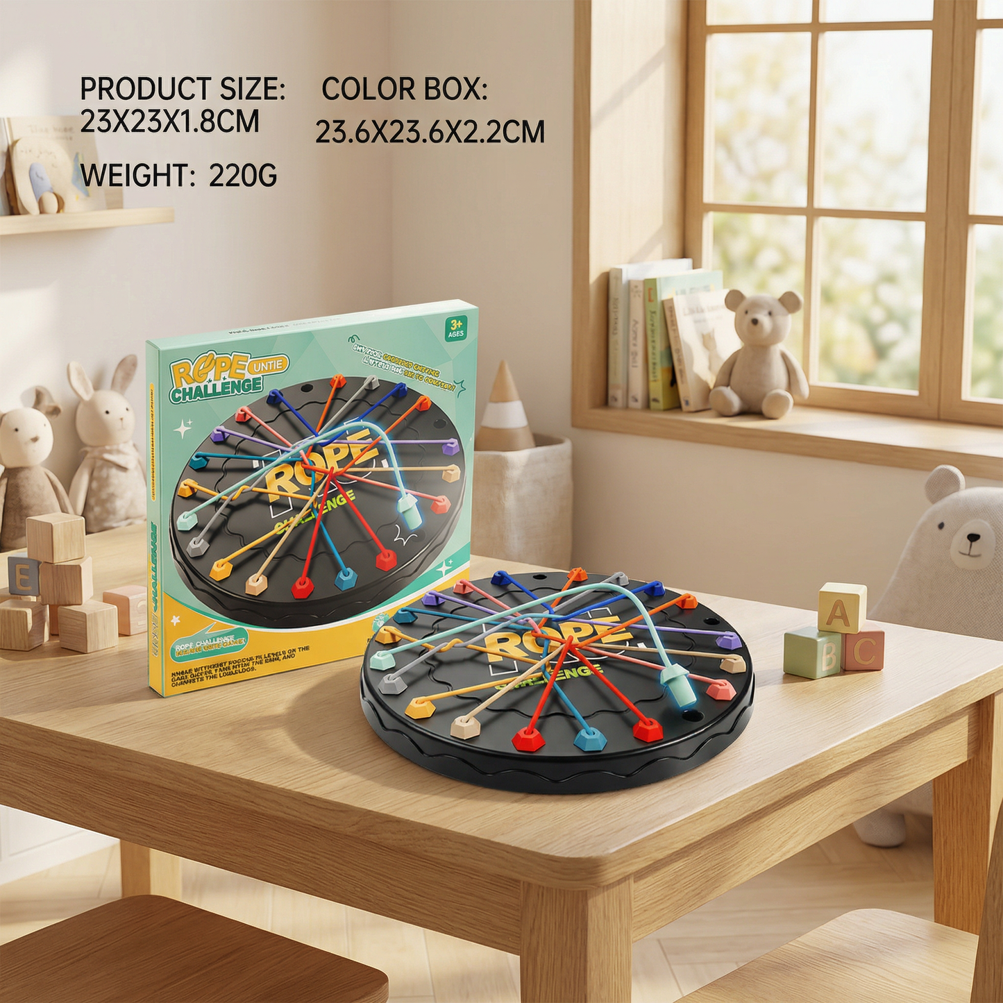 Knot & Rope Logic Game – Thinking & Strategy Game for Kids