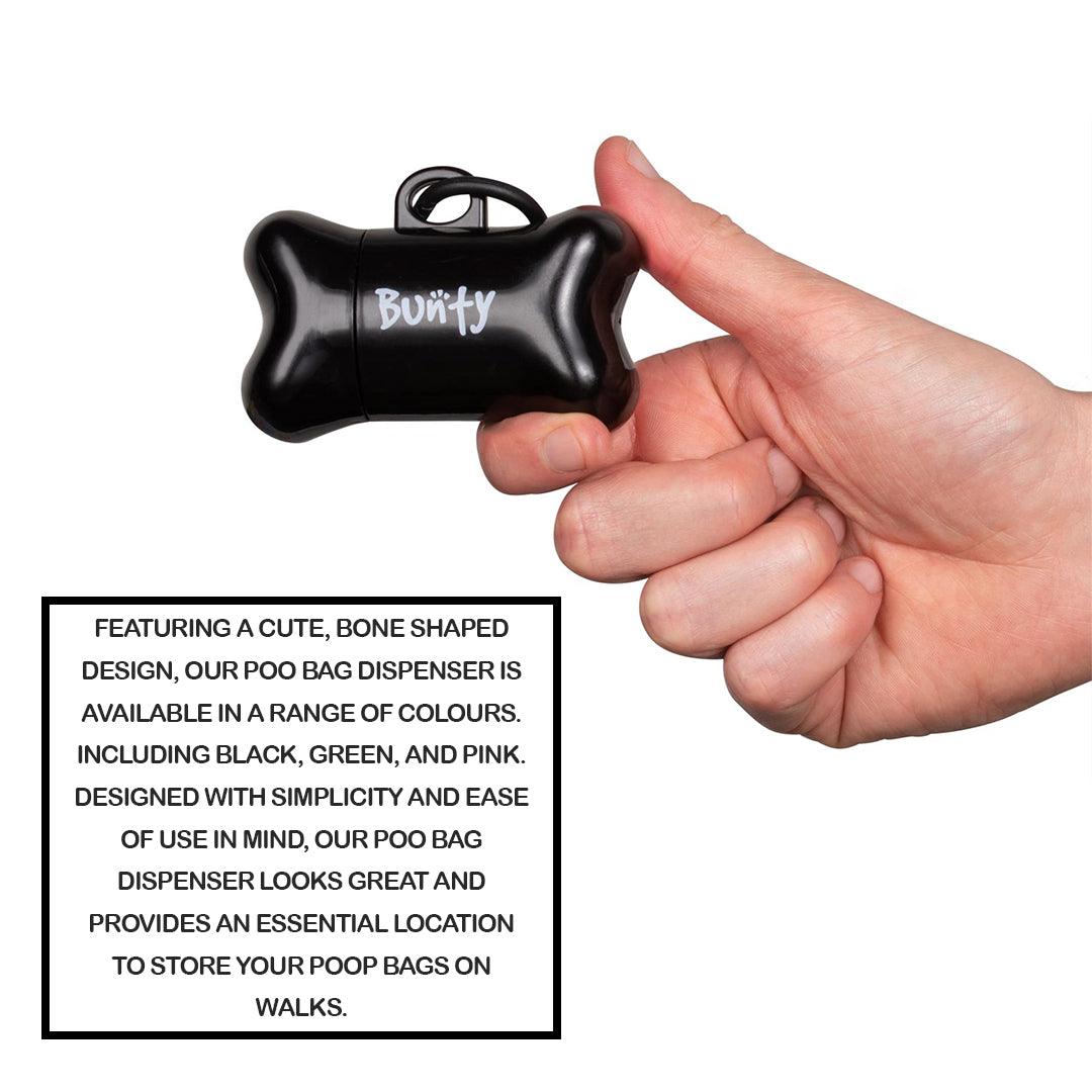 Poop Bag Holders for Dogs - Dog Pet Puppy Poo Poop Waste Bag Dispenser Holder Scoop 1 Free Refill Roll