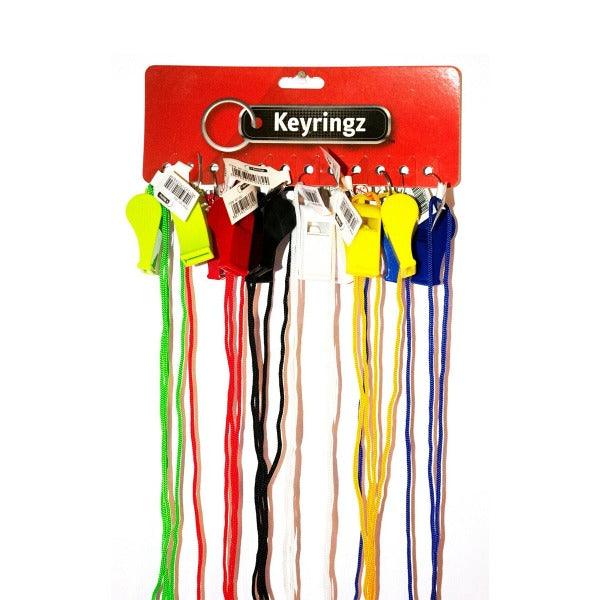 Sports Whistles with Lanyard - 12 Packs of Loud Crisp Sound