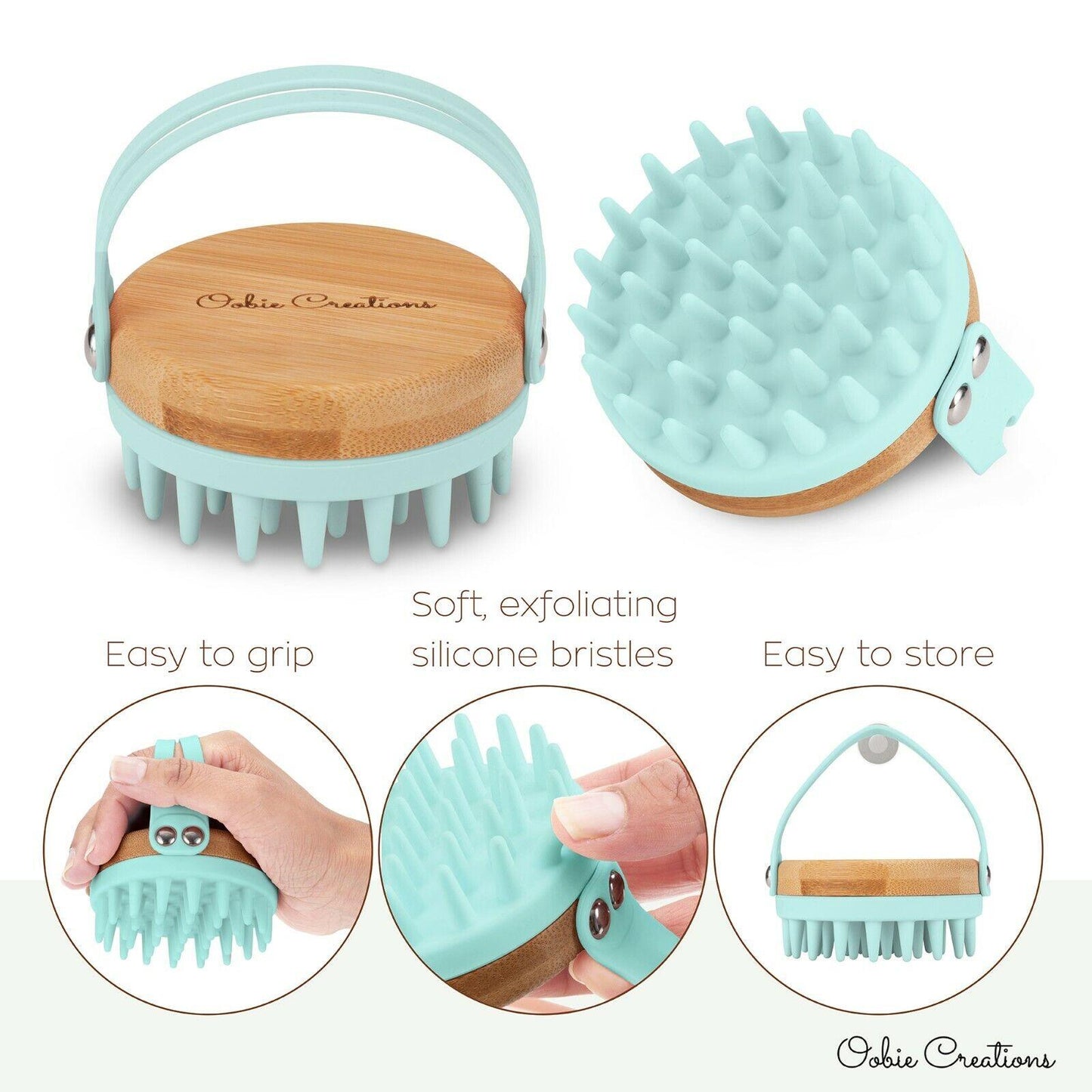Scalp Exfoliation Brush - Scalp Massager Shampoo Brush Hair Washing Massager Scalp Brush Scrubber