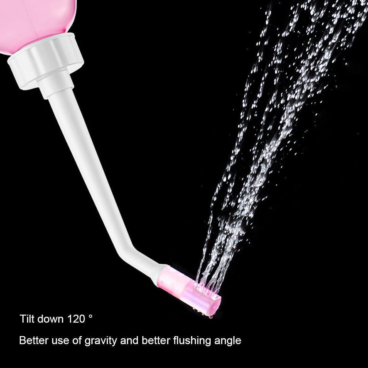 Portable Bidet UK - 560ml Water Washer Bottle Bidet Shower Bidet Sprayer Peri Bottle Spray