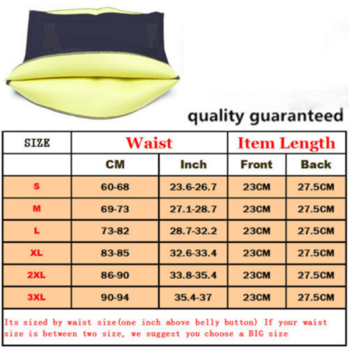 Corset for Belly Fat - Women Neoprene Sauna Sweat Waist Trainer Vest Body Shaper Weight Loss Gym Corset