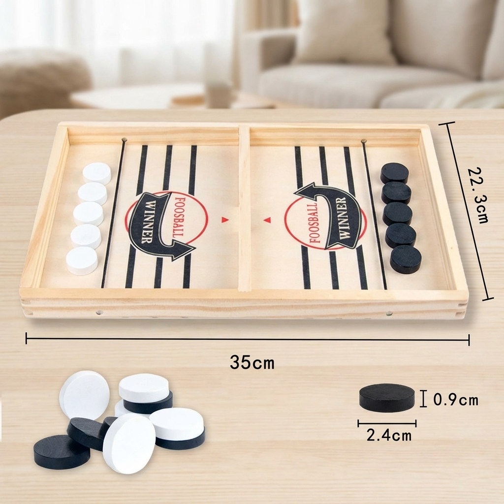 Wooden Sling Shot Chess board game