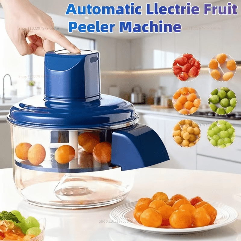 Automatic Electric Fruit and Grape Peeler Machine