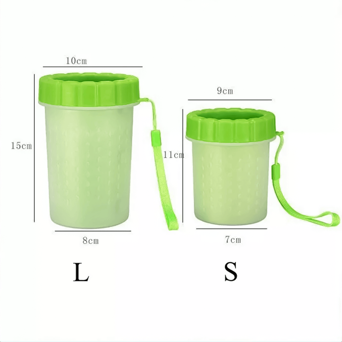 Dog Feet Cleaner - Portable Pet Foot Washer Cup Dog Cat Cleaner Paw Clean Brush Cup Quickly Wash