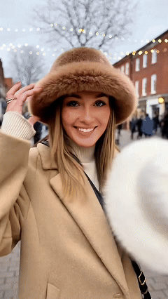 🎅CHRISTMAS SALE 50% OFF!🔥Fluffy Fur Bucket Hat Warm Winter Hat + Free Matching Scarf ⏰