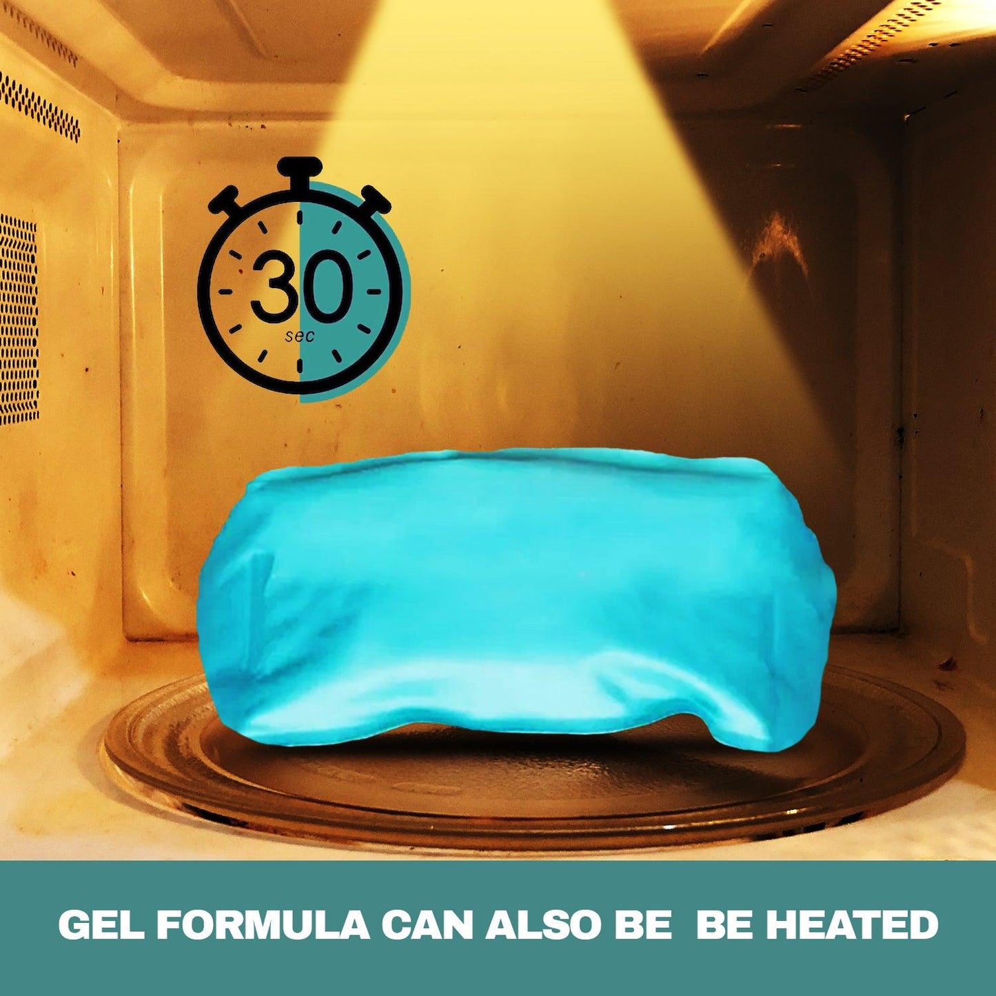 Migraine Ice Pack - Adjustable Head Wrap For Hot Cold Therapy