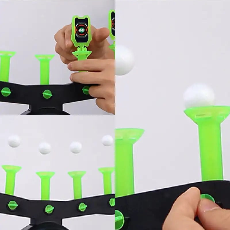 Floating balls - target shooting toy