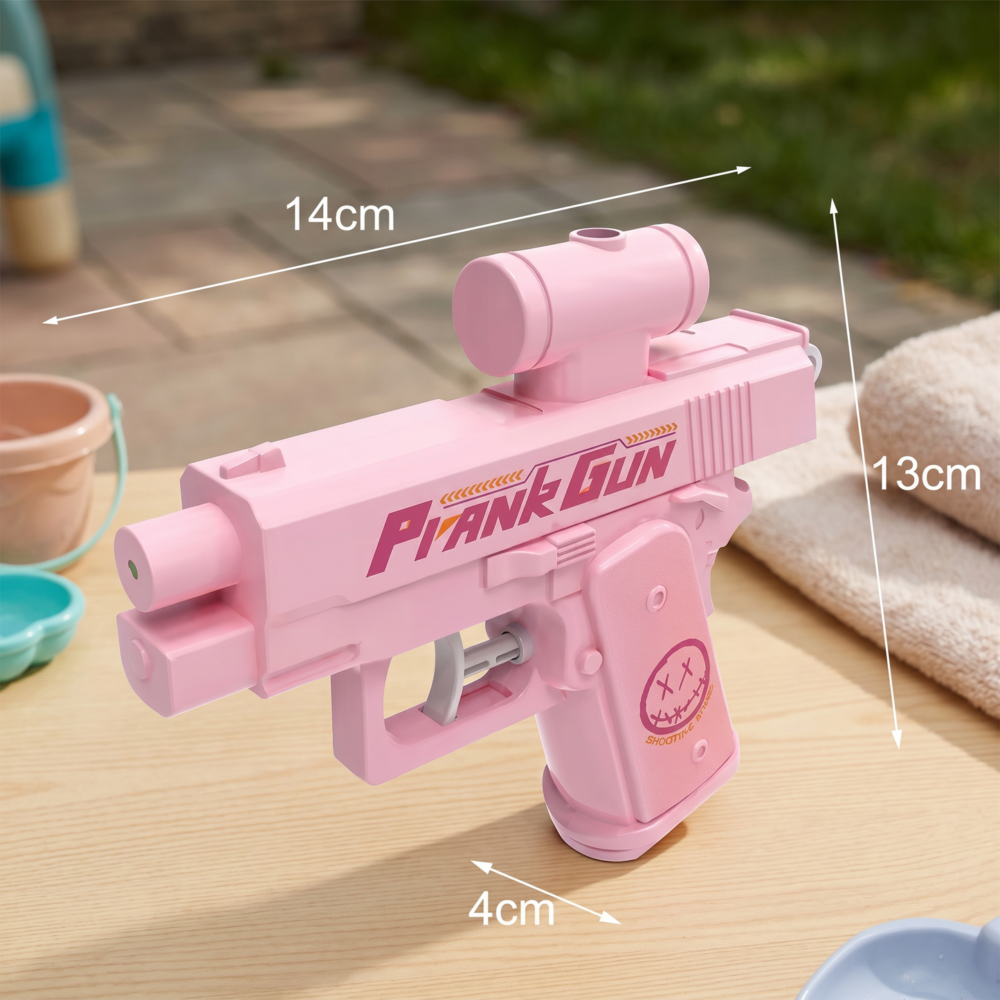 Double-Sided Prank Water Gun for Kids – Mini Water Fun Toy