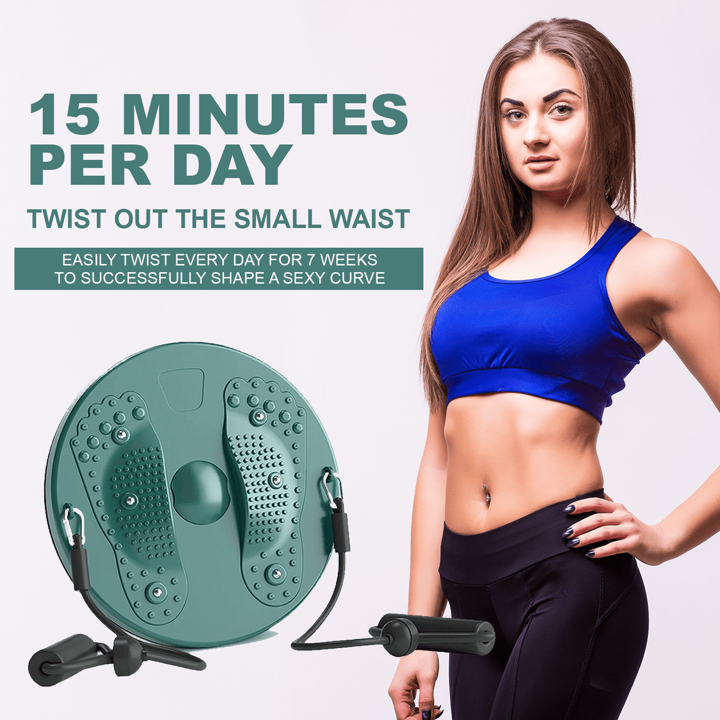 Waist Twisting Disc - Twist Board Foot Massage Home Fitness Exercise Equipment