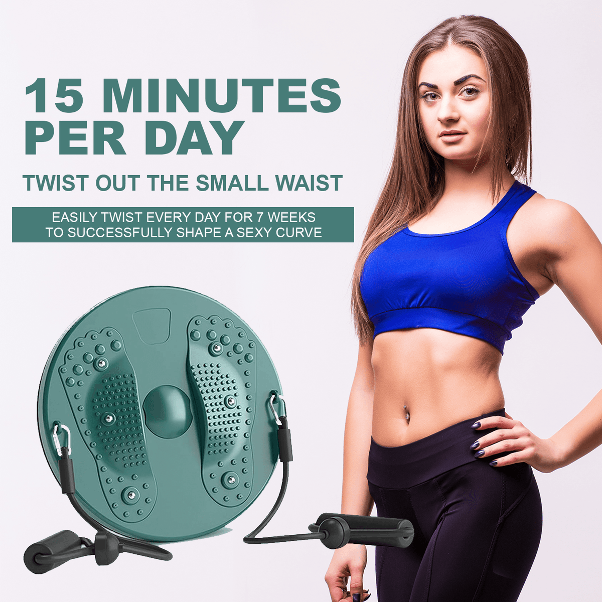 Waist Twisting Disc - Twist Board Foot Massage Home Fitness Exercise Equipment