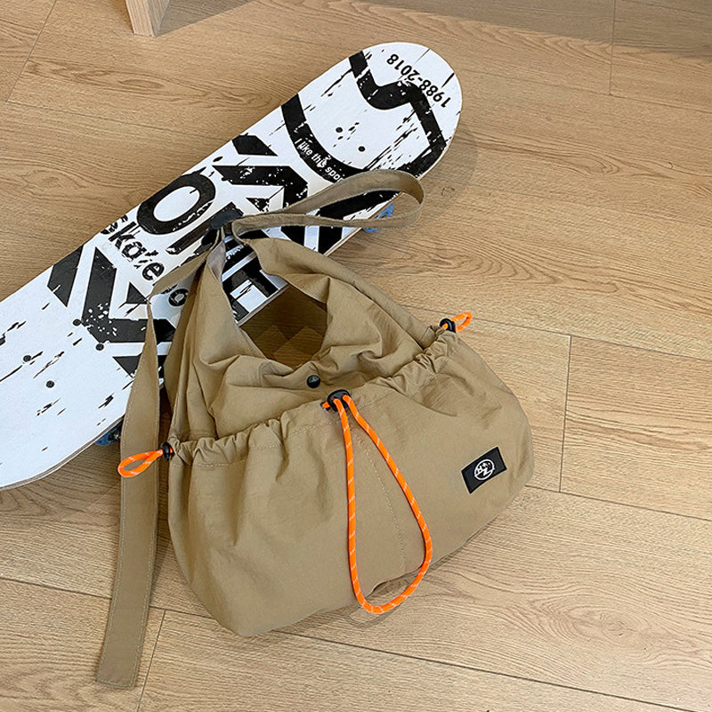 Large-Capacity Nylon Crossbody Bag