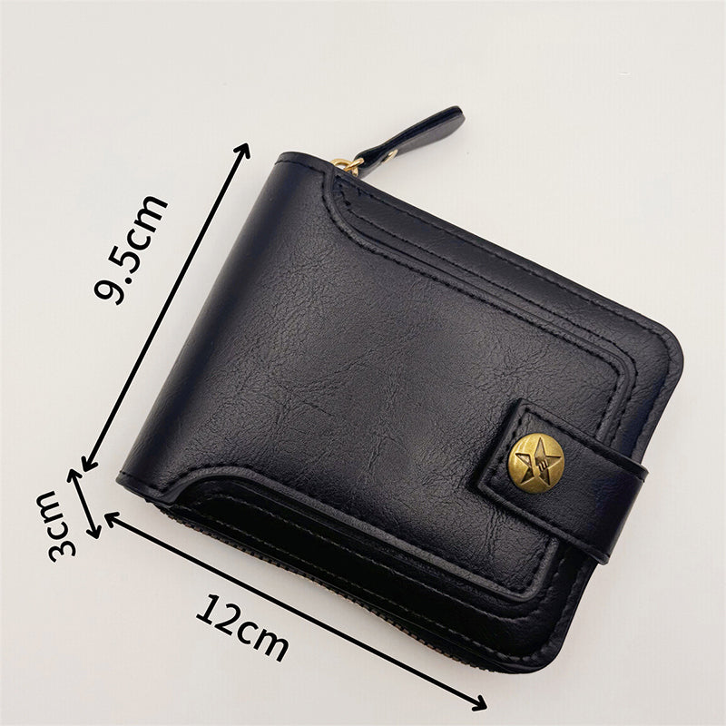 🎁New Year Special Offer🎁 Men's Vintage Style Zipper Wallet