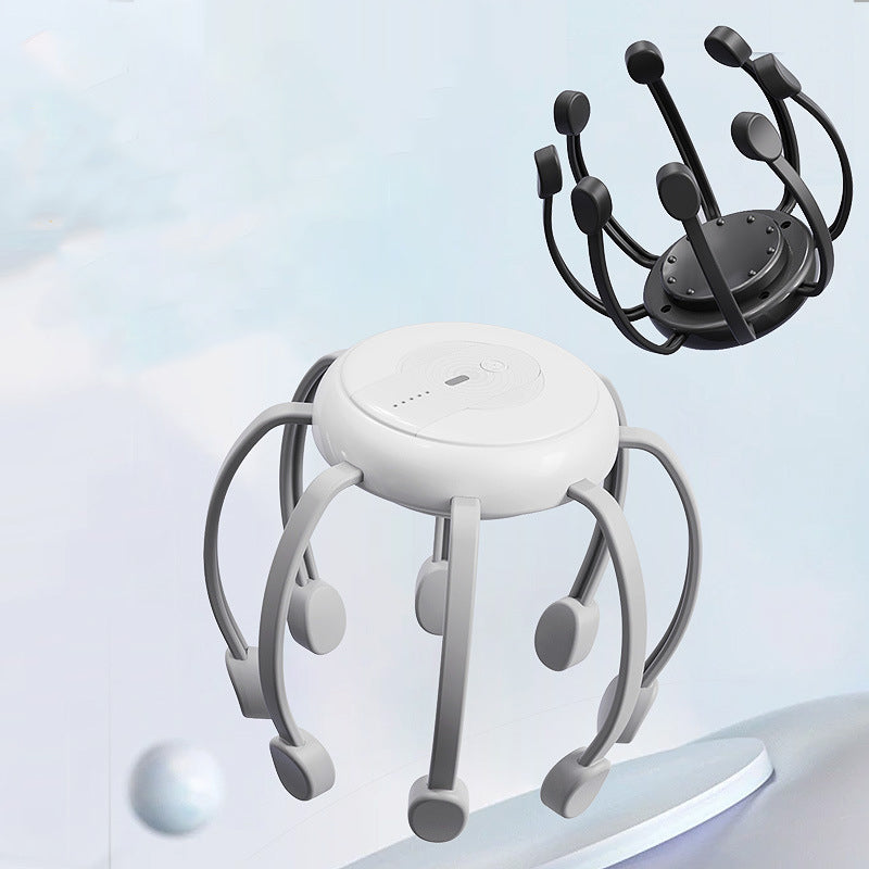 π 50% OFF NOW ! πββοΈ Intelligent Octopus Head Massager β Relaxing Kneading, Multiple Modes & Portable Design π