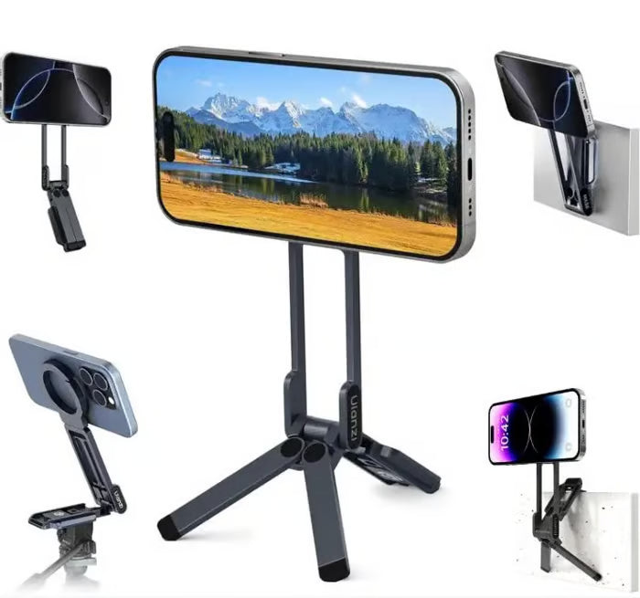π’π’50% off!! β° Magnetic Mount β 5-in-1 Mini Tripod with Dual MagSafe Magnets, Foldable Hook & Arca-Swiss Base! π±π₯