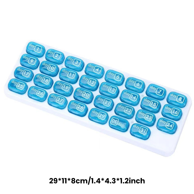 π₯³2026 HOT SALEπ₯³π50K+ SOLD!πβοΈ 50% OFF! 4-Week Medication Travel Case β 31-day compartments, easy-open design. Ideal for seniors, vacations & weekly planning. π
π