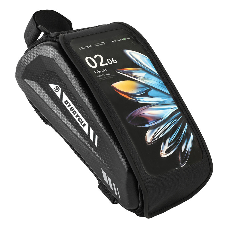 π΄ 50% OFF NOW! π§ Water-Resistant Large Capacity Bicycle Bag β Touch-Sensitive Phone Pouch, Slim Top-Tube Design & Dual Zippers π±
