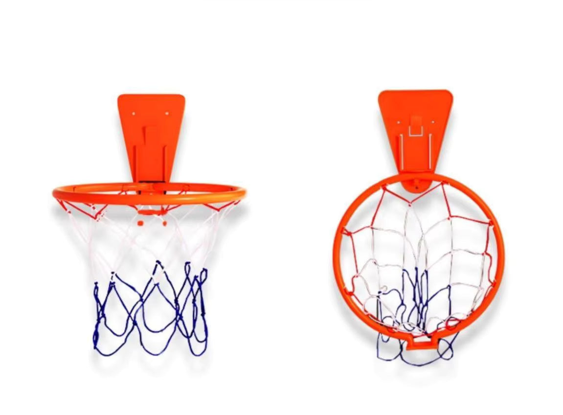 🏀Wall-Mounted Indoor/Outdoor Self-Adhesive Plastic Portable Basketball Hoop with Accessories