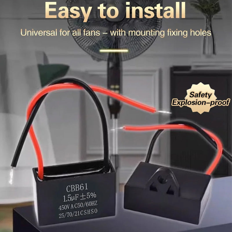 Universal for All Fans - Starting Capacitor