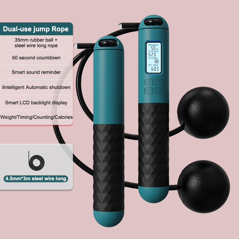 😍2025 Hot Sale 50% OFF💕Skipping Rope with Counter (Gravity Ball with/without Rope)