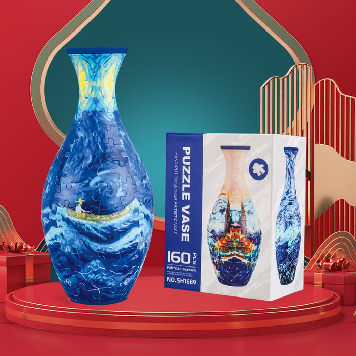 🎉New Year's 50% off 🎉 3D Art Puzzle Vase