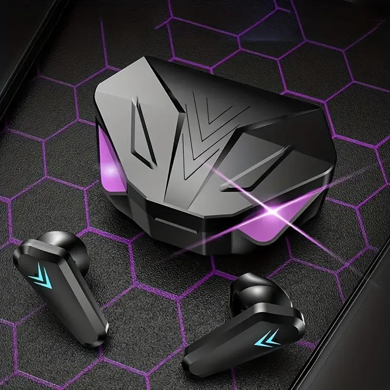 Airwatch TWS Gaming Earbuds – LED Display, Bluetooth 5.3, Deep Bass & Noise Cancelling Mic