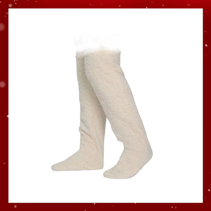 ⏰Hot Sale 50% OFF!!💥goose down knee socks!🎄