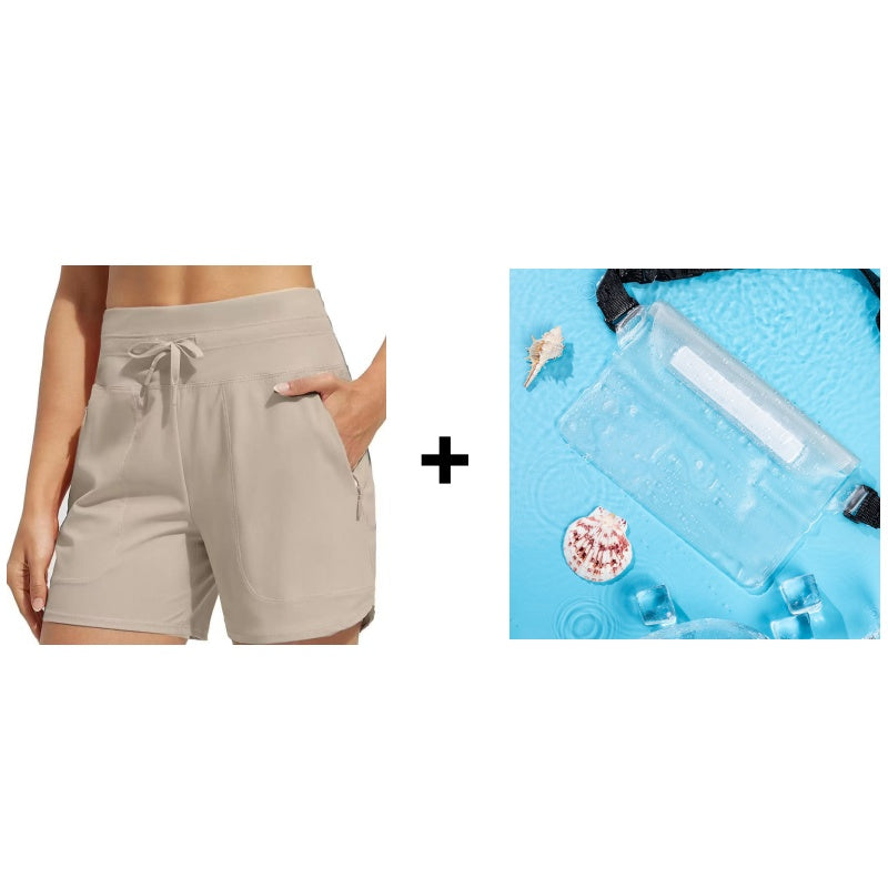 Women’s Athletic Shorts with Pockets