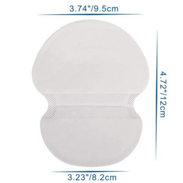 Underarms Pads for Sweating - 10-100x Disposable Sweat Pads Patches Antiperspirant Underarm Armpit Guard Sheet