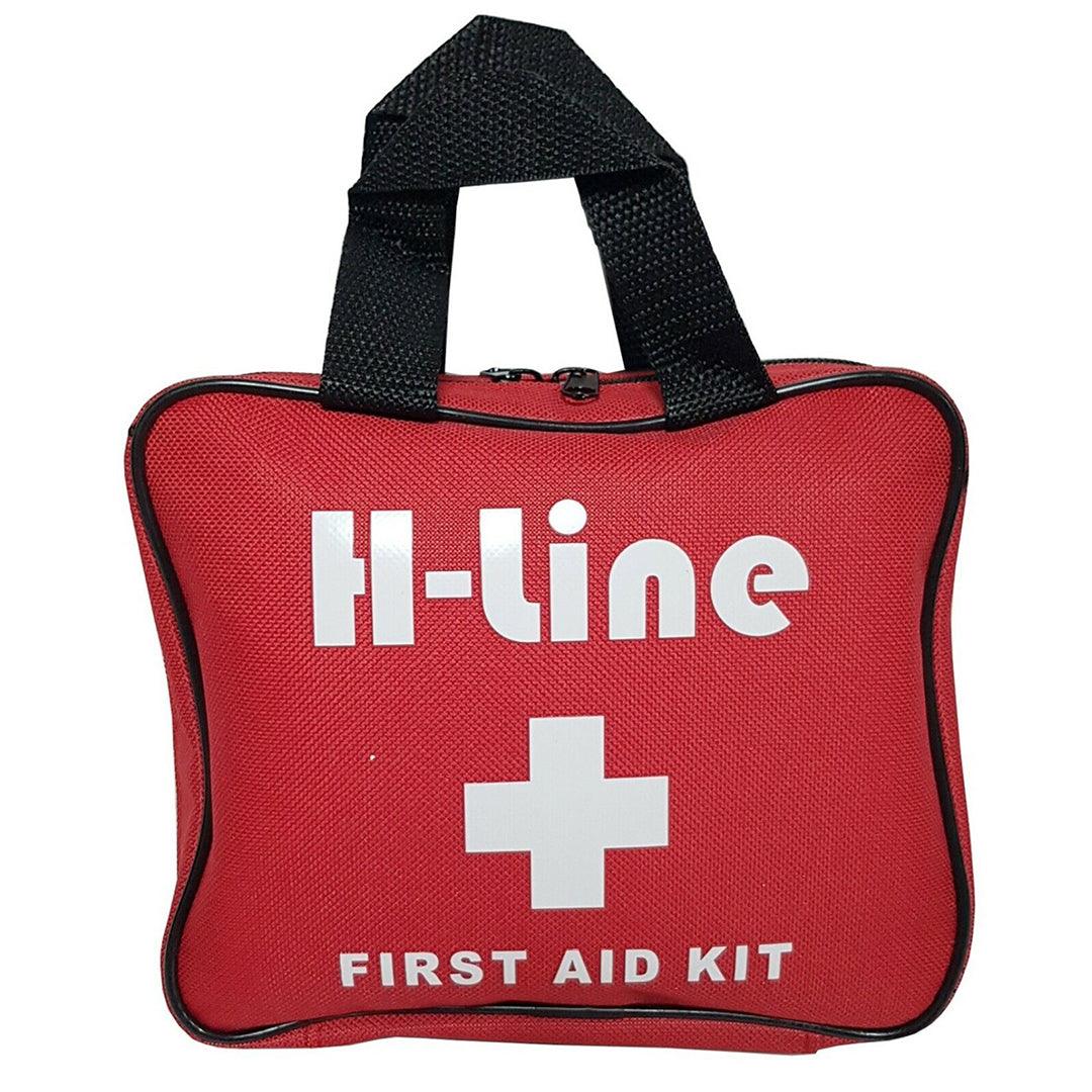 Best First Aid Kit UK - 108 Piece First Aid Kit Medical Emergency Travel Home Car Taxi Work 1st Aid Bag