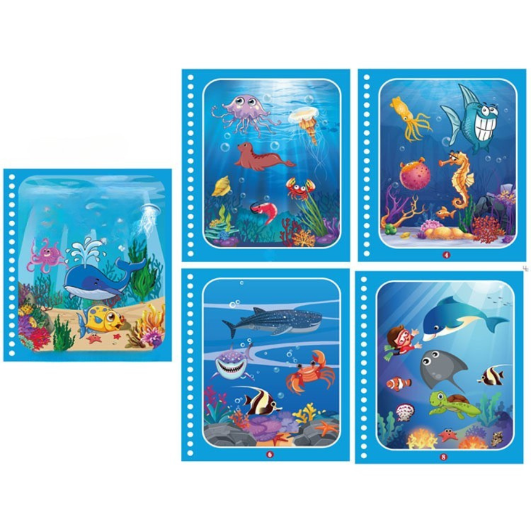 Magic Water Drawing Book