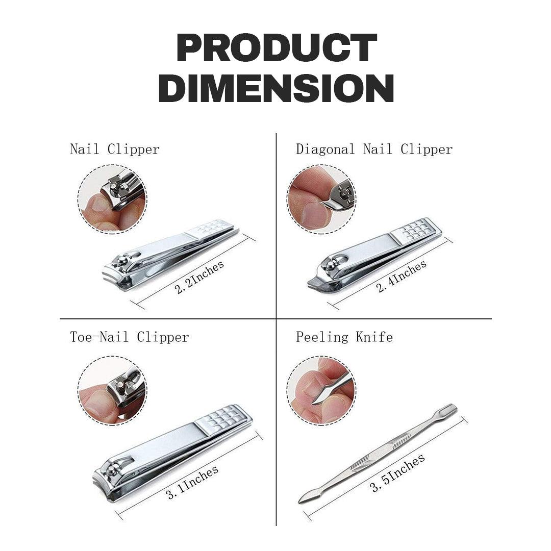Nail Care Set - 12pcs Nail Care Kit Cutter Set Clippers Manicure Pedicure Cuticle Tool Gift Set