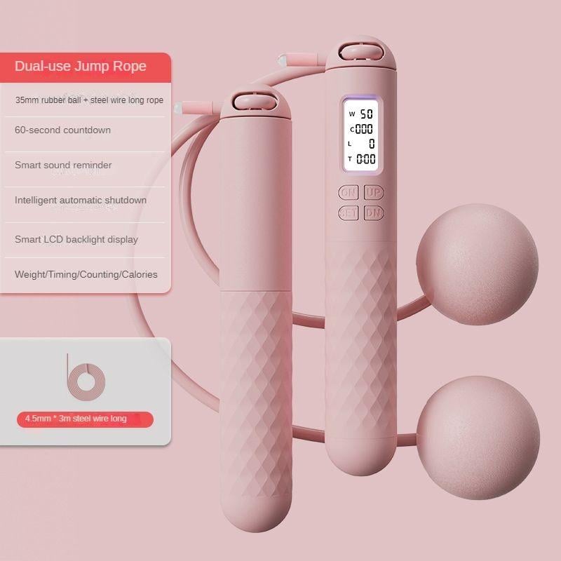 😍2025 Hot Sale 50% OFF💕Skipping Rope with Counter (Gravity Ball with/without Rope)
