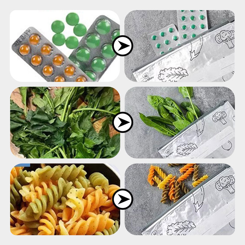 🥦Reusable Aluminum Foil Sealable Storage Bags